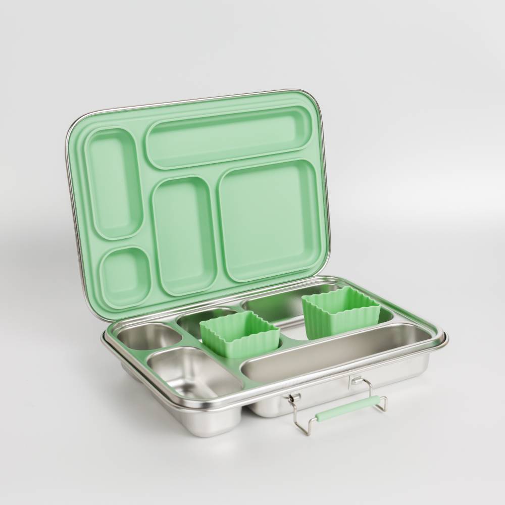 Silicone Bento Cups 2pk - Sage