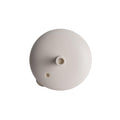Oat silicone lid on a white background. 