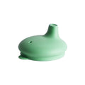 Sage green nestling silicone sippy cup lid