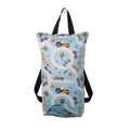 Large Swim Wet Bag in a roadworks print on a white background