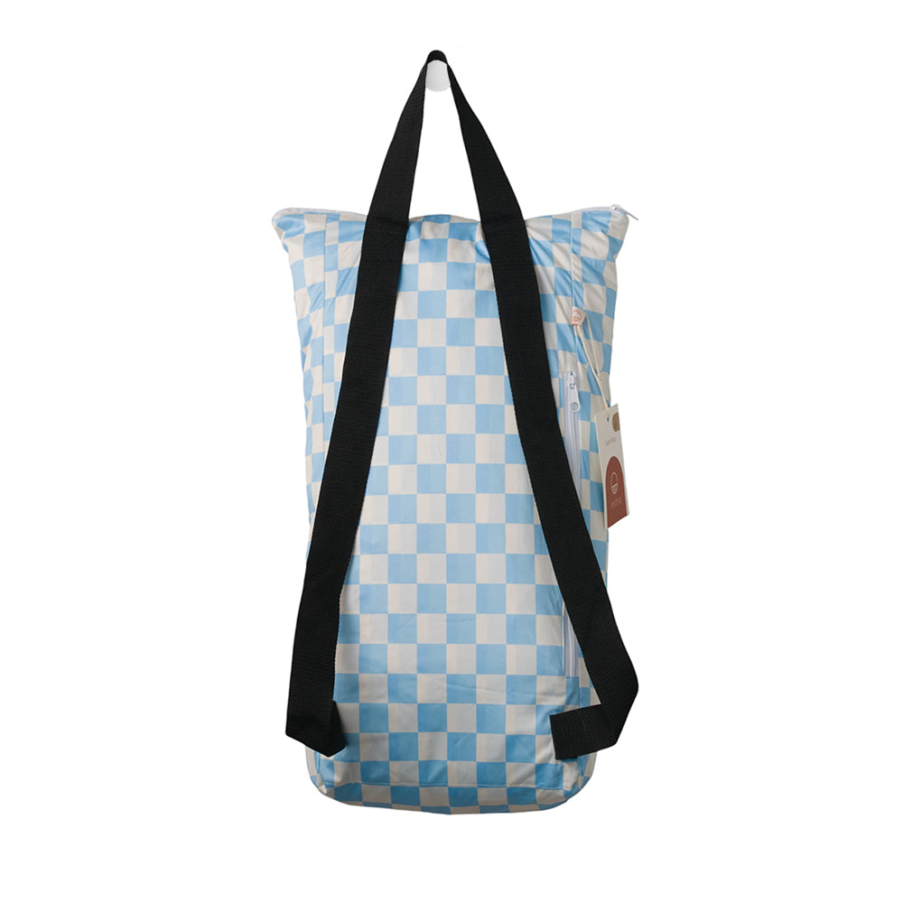 Large Swim Wet Bag - Sky Check