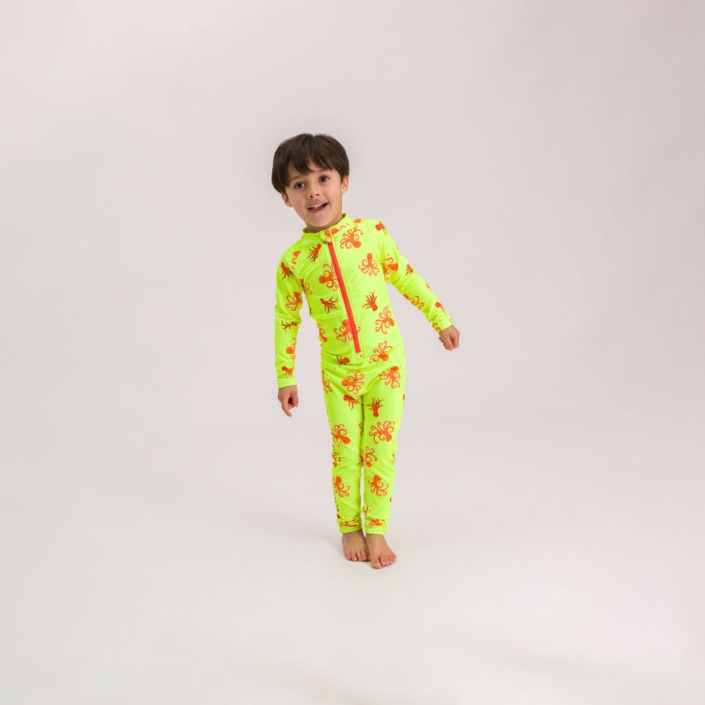 AquaLuxe Full Swimsuit - Octopus