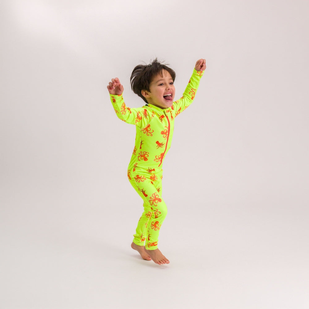 AquaLuxe Full Swimsuit - Octopus