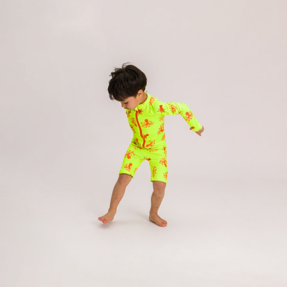 AquaLuxe Shortie Swimsuit - Octopus