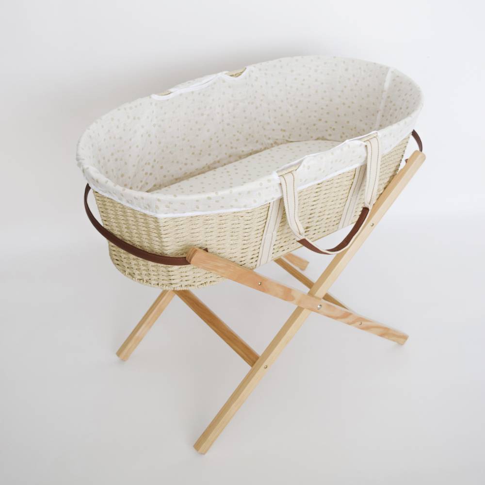 Moses Basket - Natural