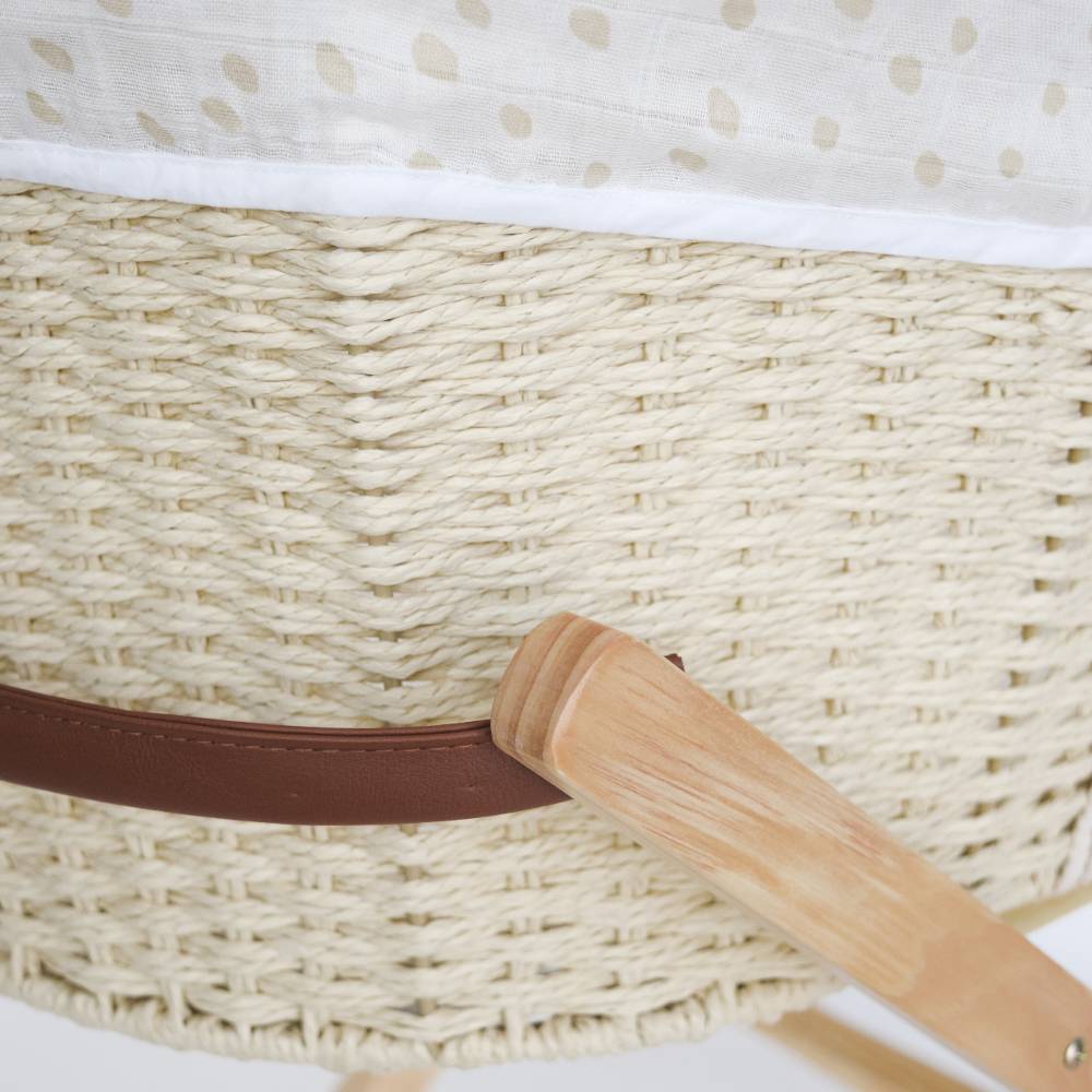 Moses Basket - Natural