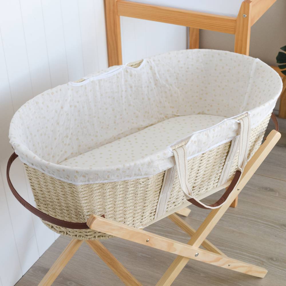 Moses Basket - Natural