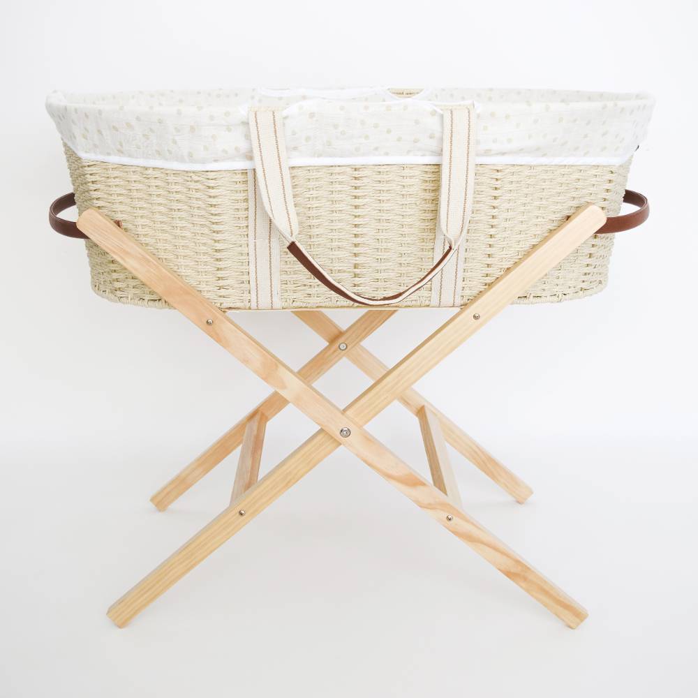Moses Basket - Natural