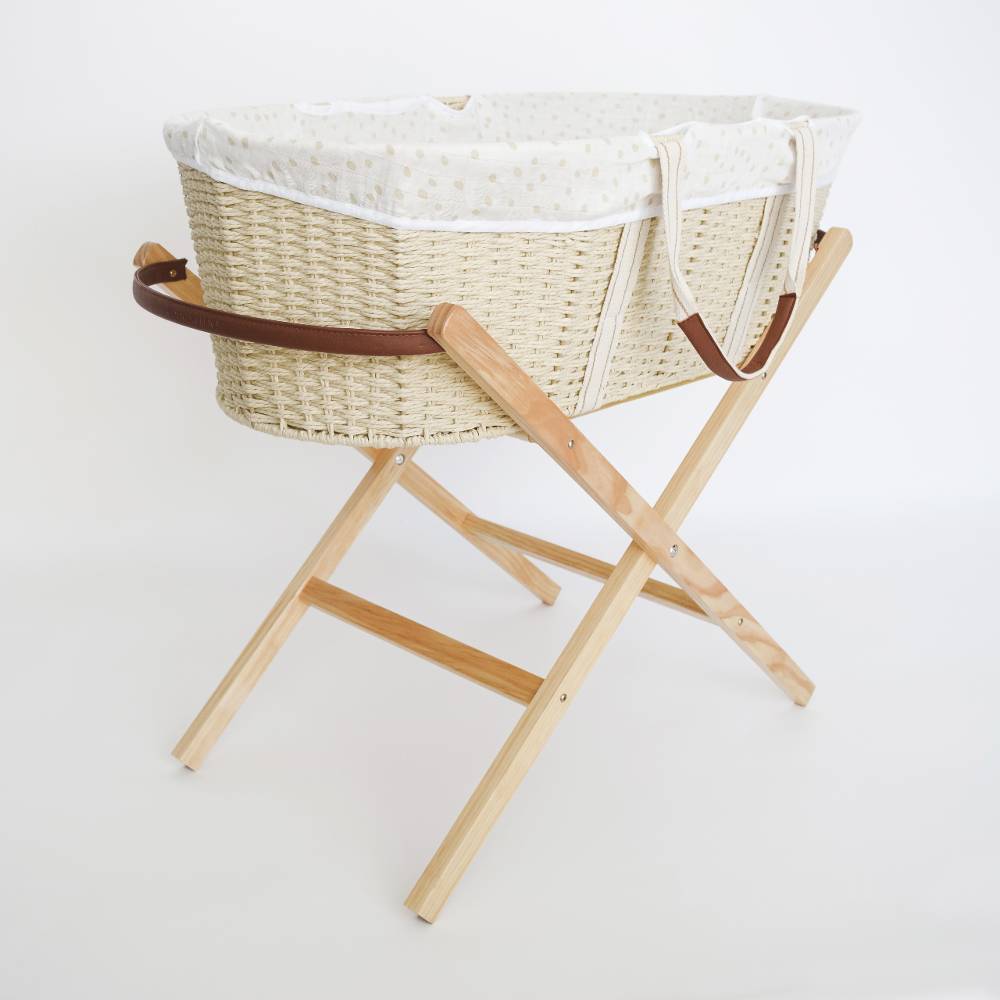 Moses Basket - Natural