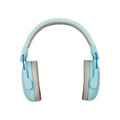 Blue Ear Muffs on a white background