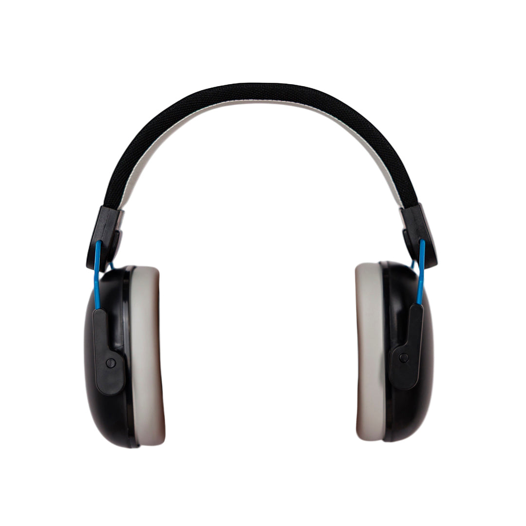 Black Ear Muffs on a white background