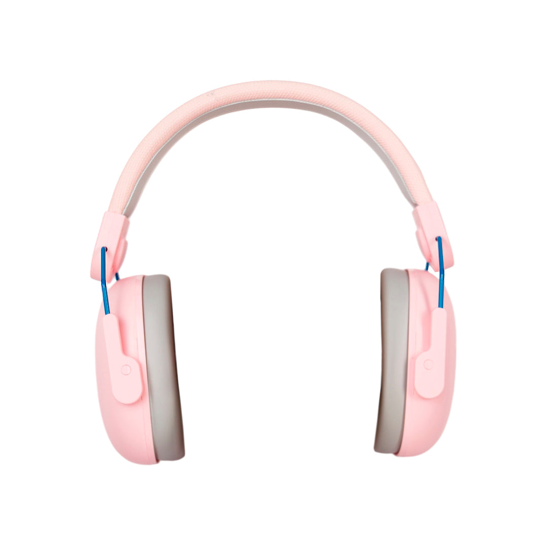 Pink Ear Muffs on a white background