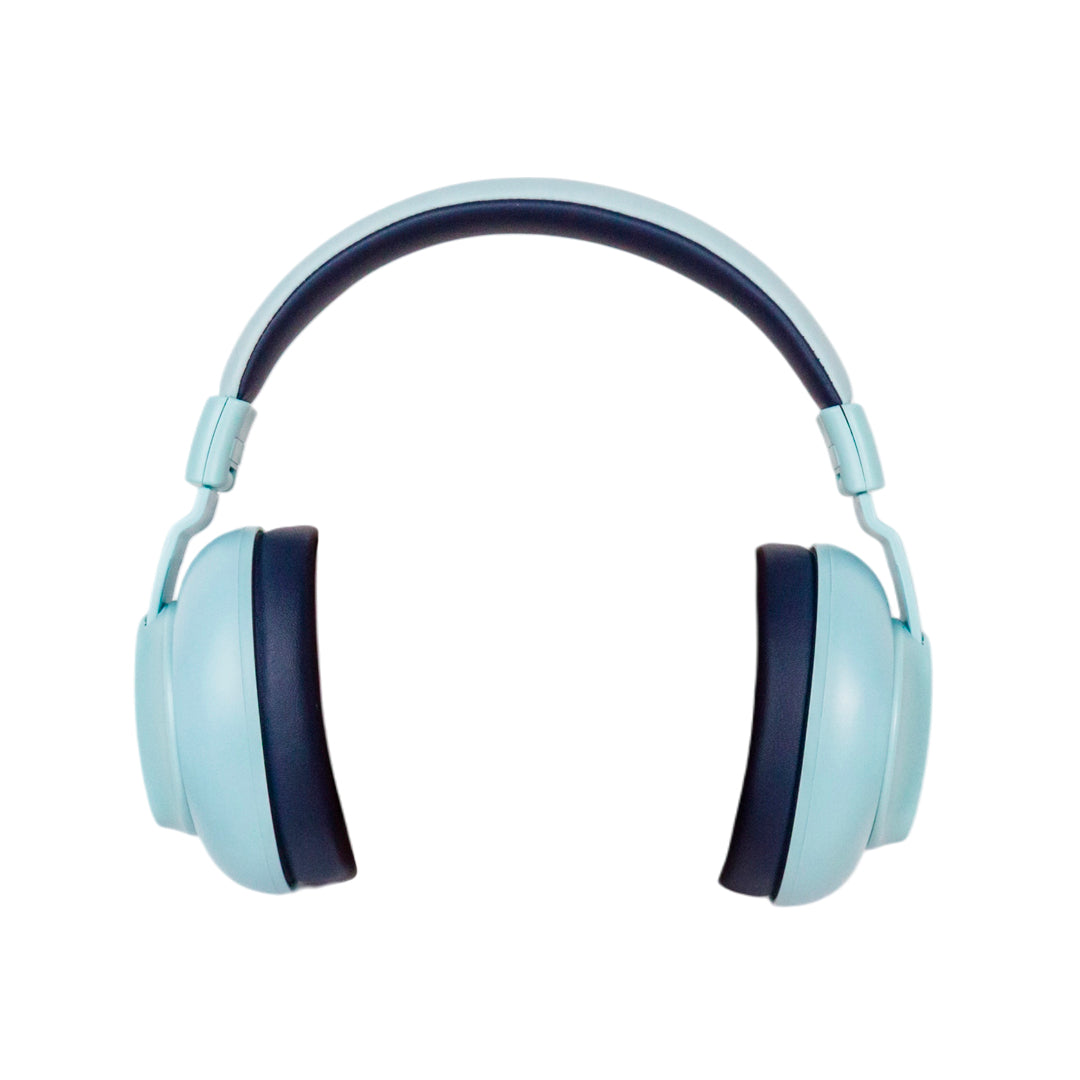 Blue Kids Ear Muffs on a white background