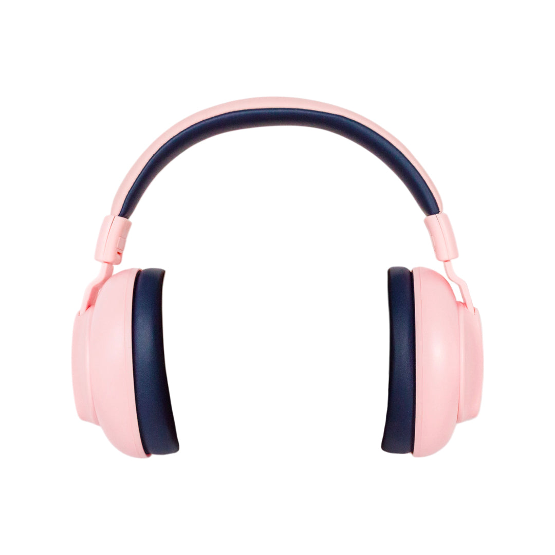 Pink Kids Ear Muffs on a white background