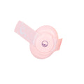 Single replacement ear muff in pink on a white background