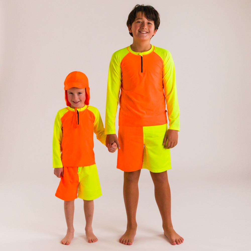 Boardies - Neon Yellow/Orange
