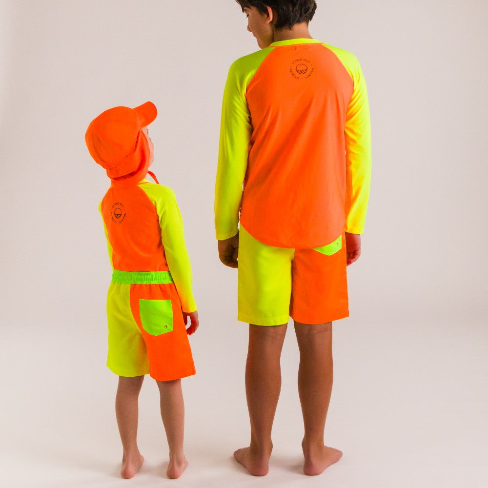 Boardies - Neon Yellow/Orange