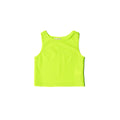 Neon Green Vest on a white background