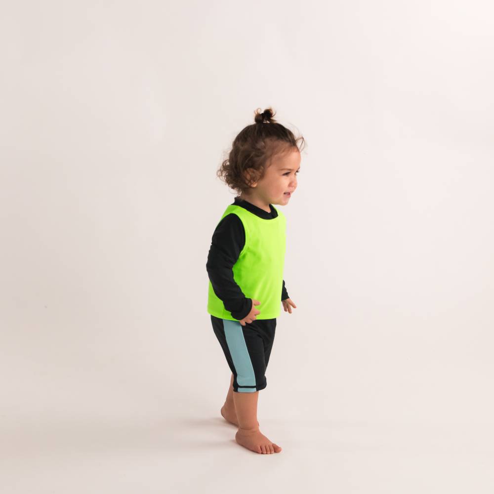 Neon Be Seen Over Vest - Neon Green