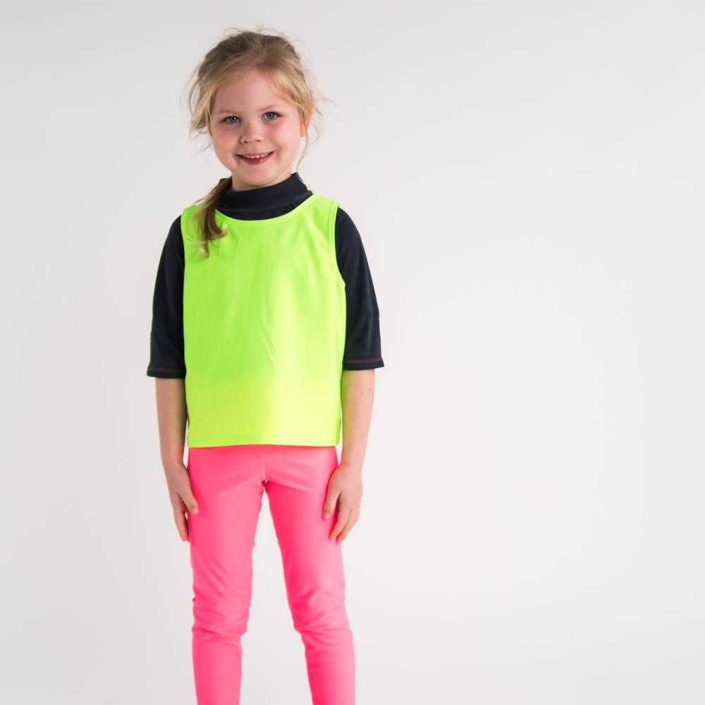 Neon Be Seen Over Vest - Neon Green
