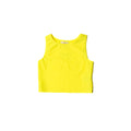 Neon Yellow Vest on a white background