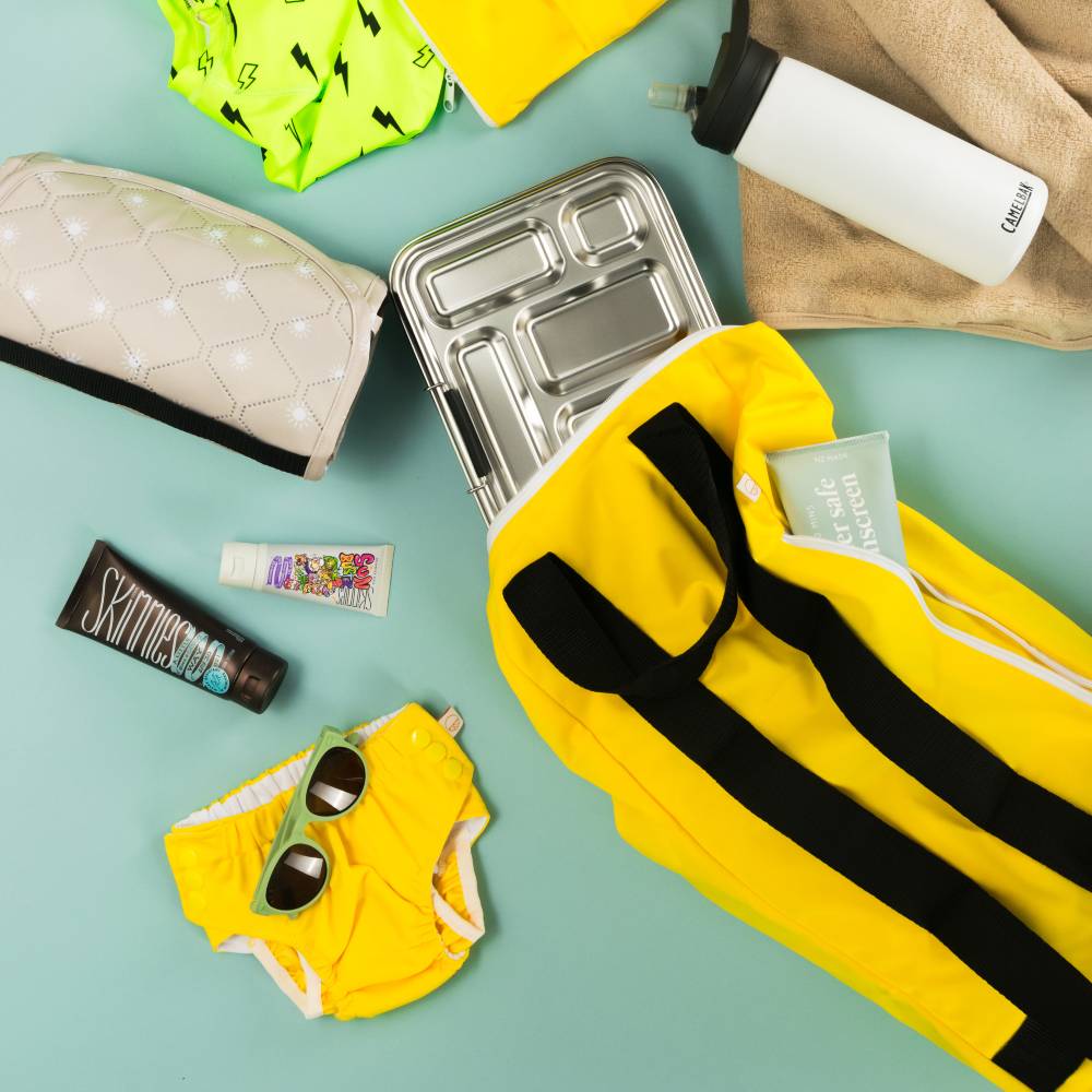 Large Swim Wet Bag - Sunshine