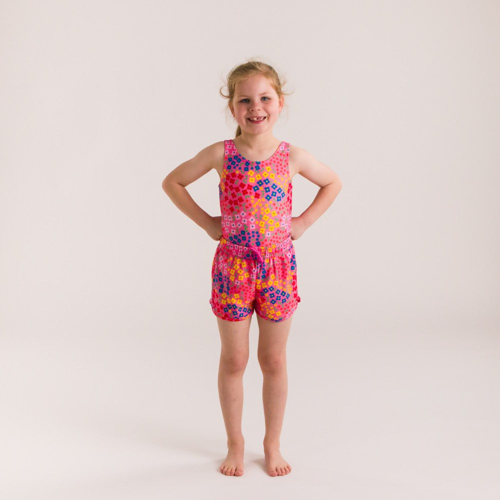 Neon Short Boardies - Floral