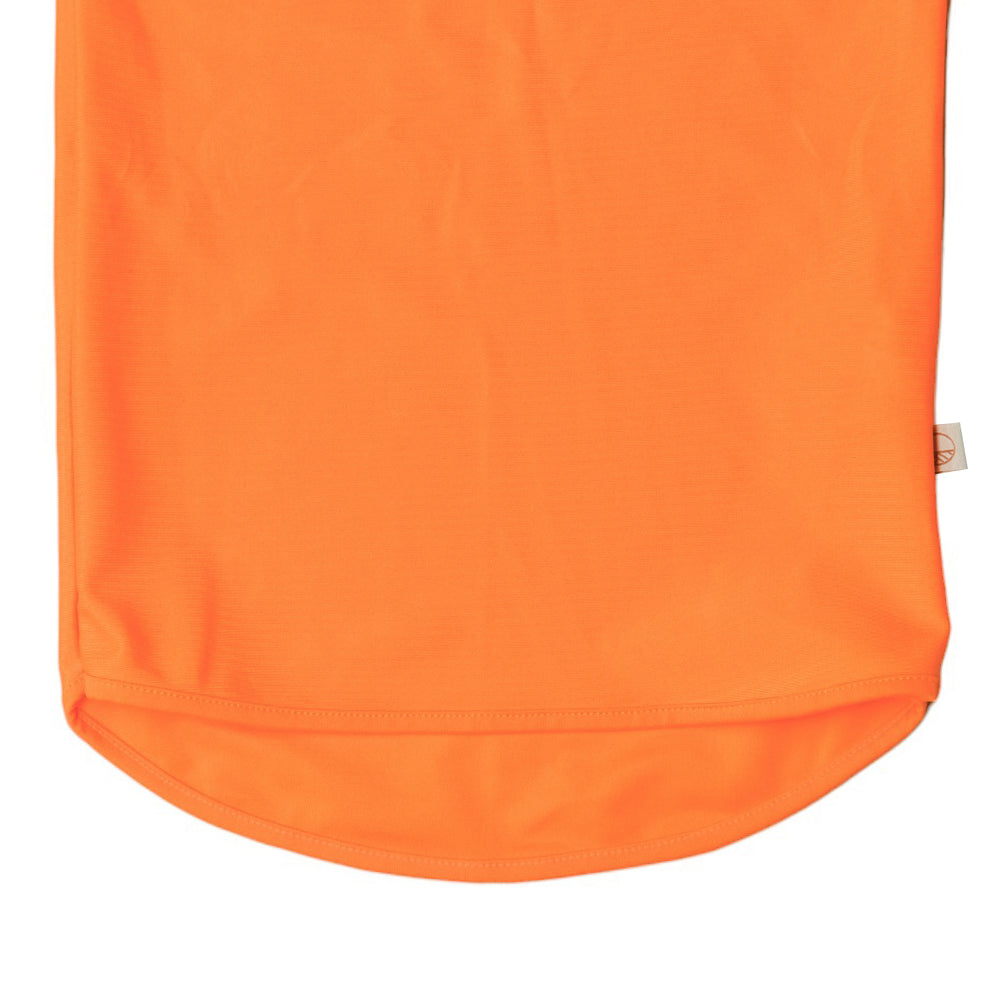 Neon Swim Rash Vest - Neon Orange