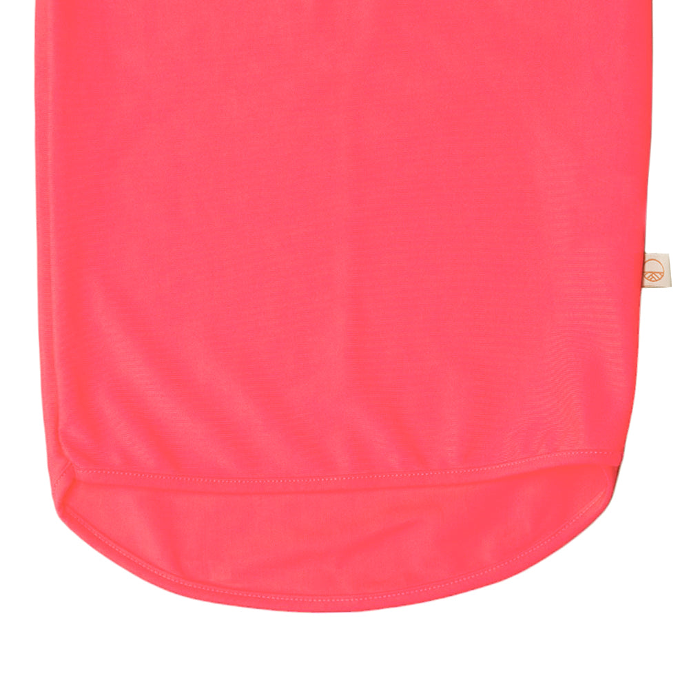 Neon Swim Rash Vest - Neon Pink