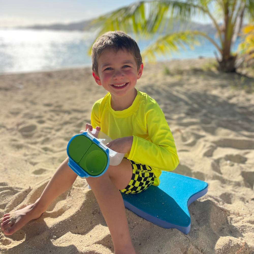 Neon Swim Rash Vest - Neon Yellow