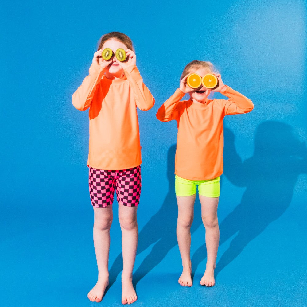Neon Swim Shorts - Neon Green