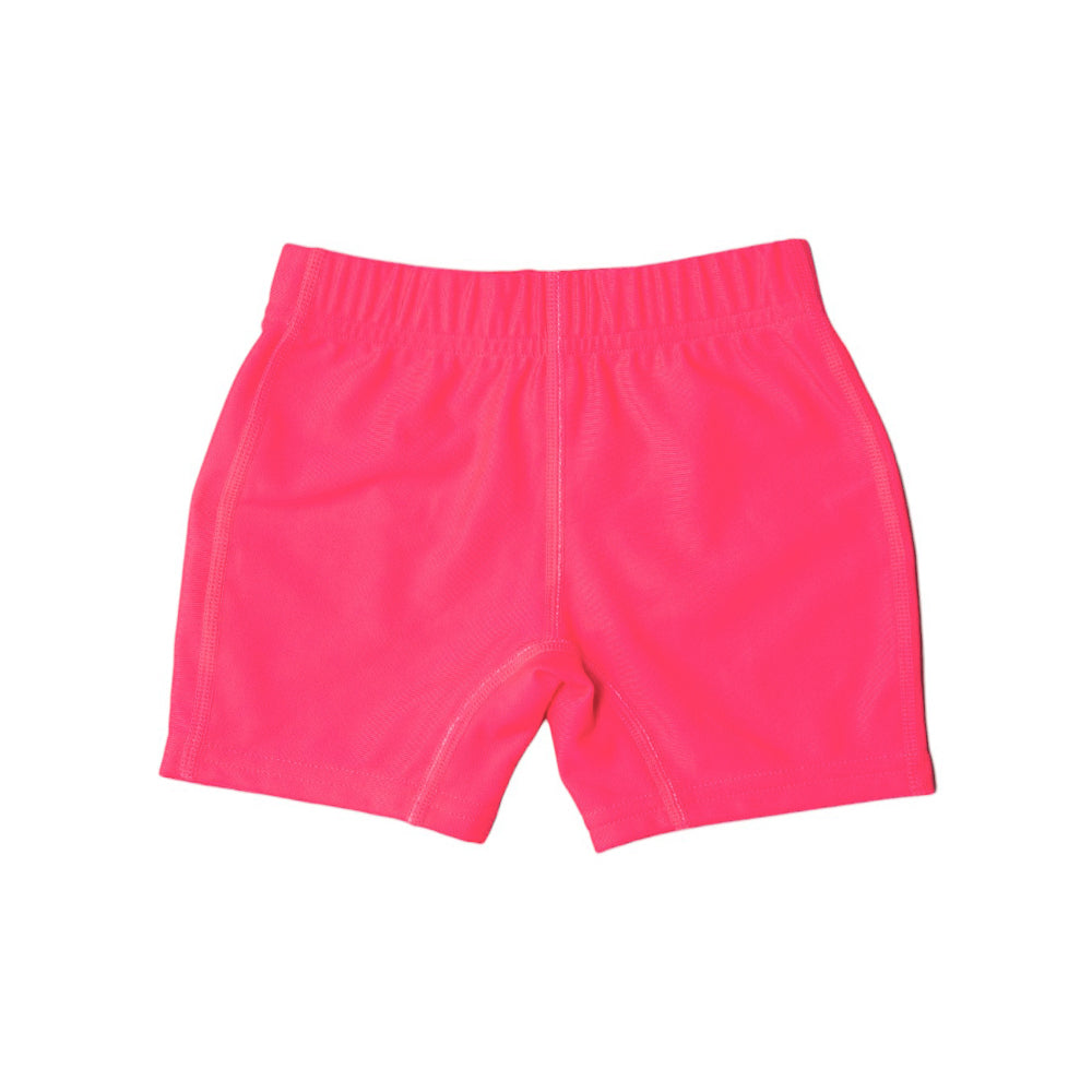 Neon Swim Shorts - Neon Pink