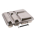 Lunchbox showing open replacement Jumbo Bento Box latch on a white background