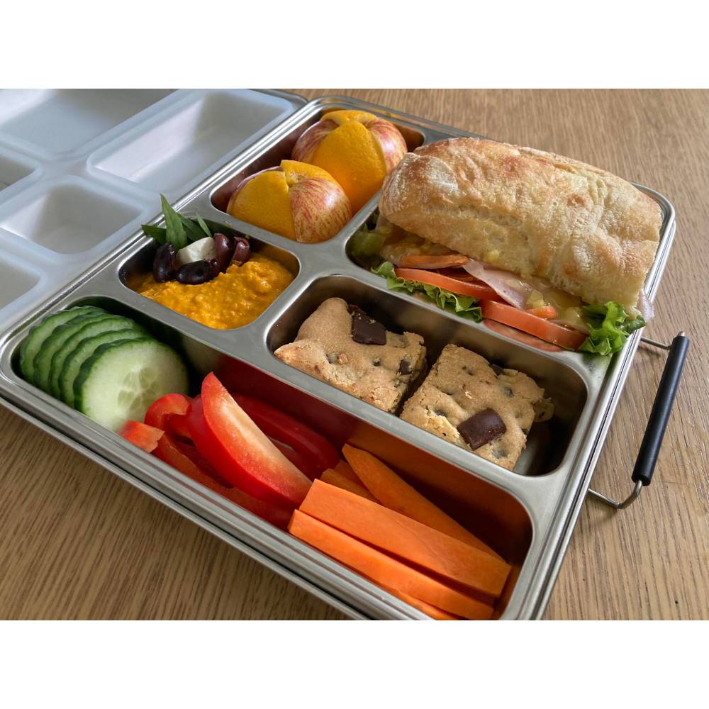 Stainless Steel Jumbo Bento Box - Clear