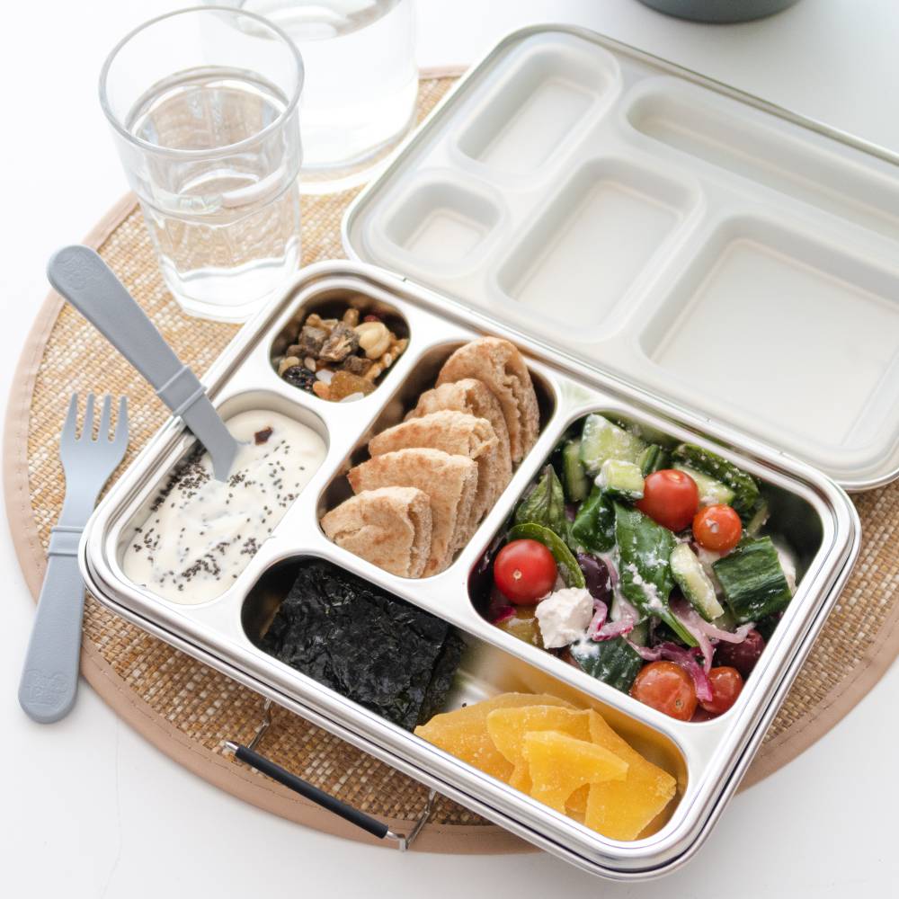Stainless Steel Bento Box - Clear