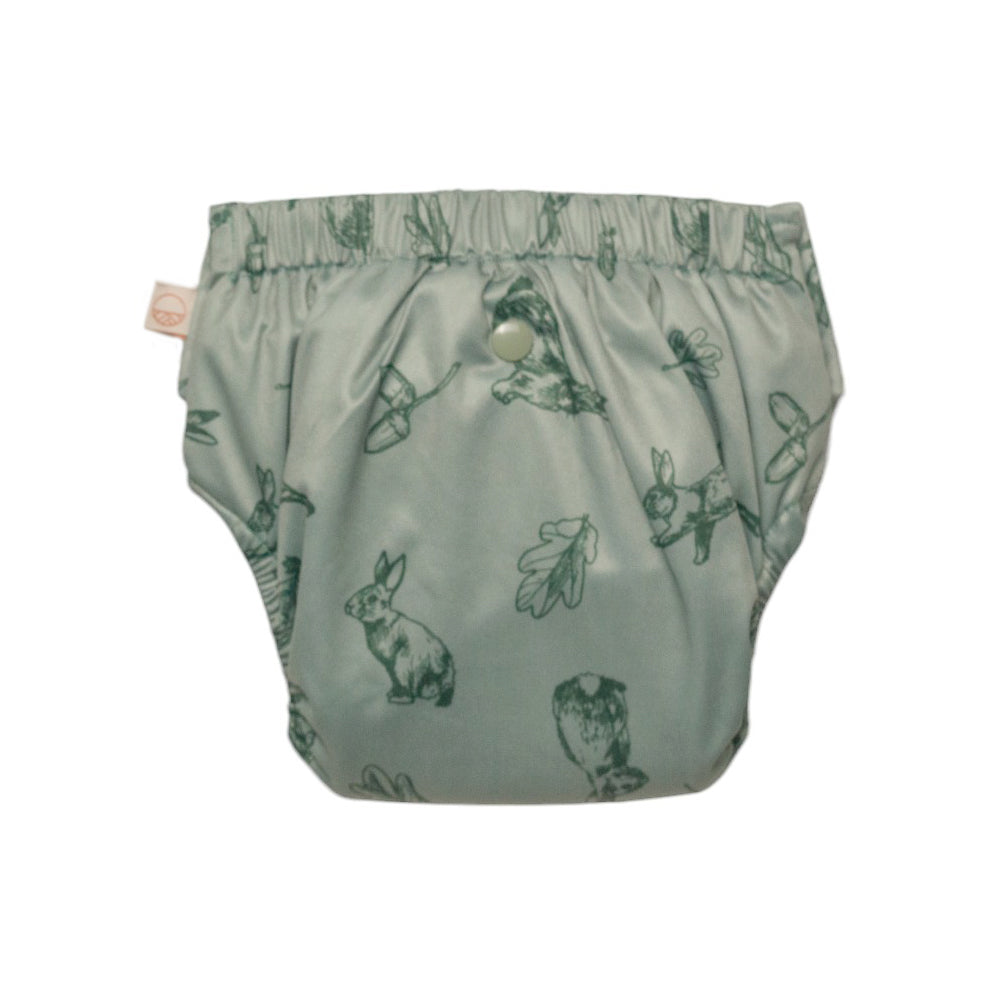 Straight Up Reusable Nappy Pants - Sage Rabbit