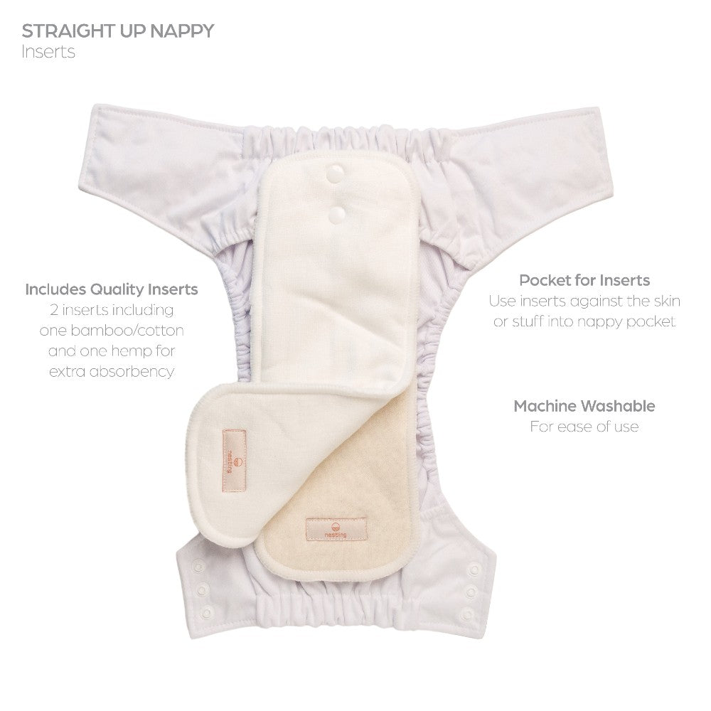 Straight Up Nappy Pants - Dinosaurs