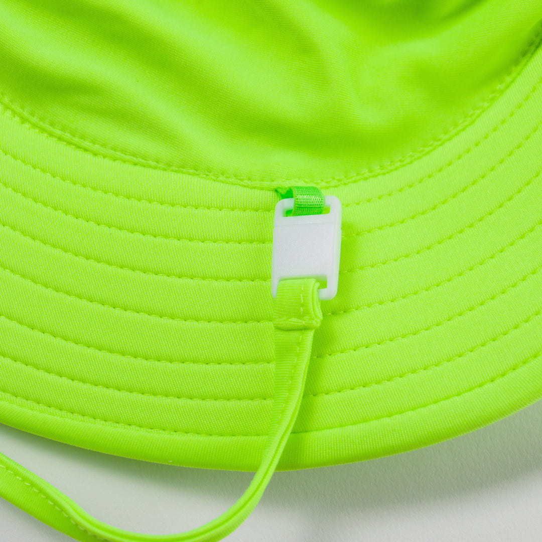 Swim Bucket Hat - Neon Green