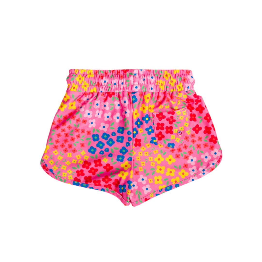 Neon Short Boardies - Floral