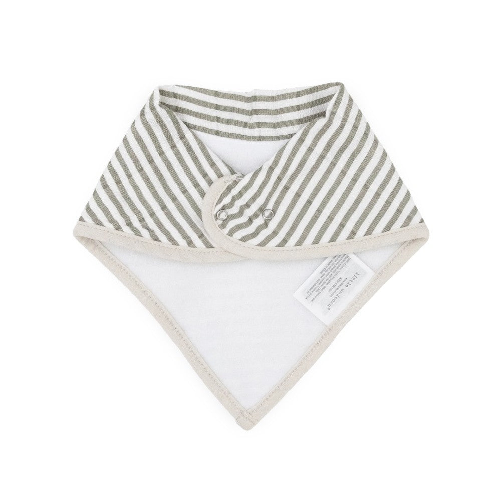 Cotton Muslin Fleece Bandana Bib - 4pk - Dino Friends