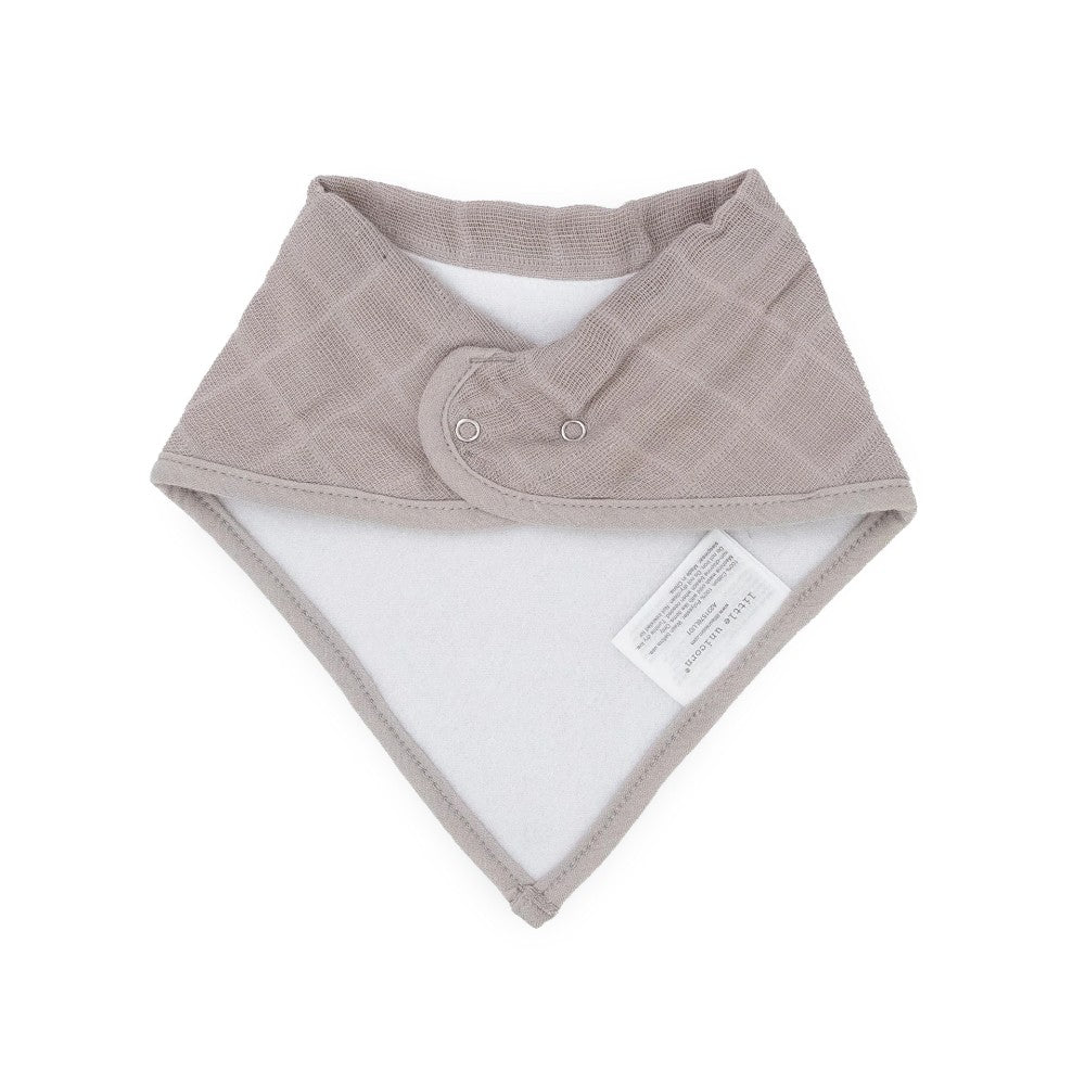 Cotton Muslin Fleece Bandana Bib - 4pk - Sea