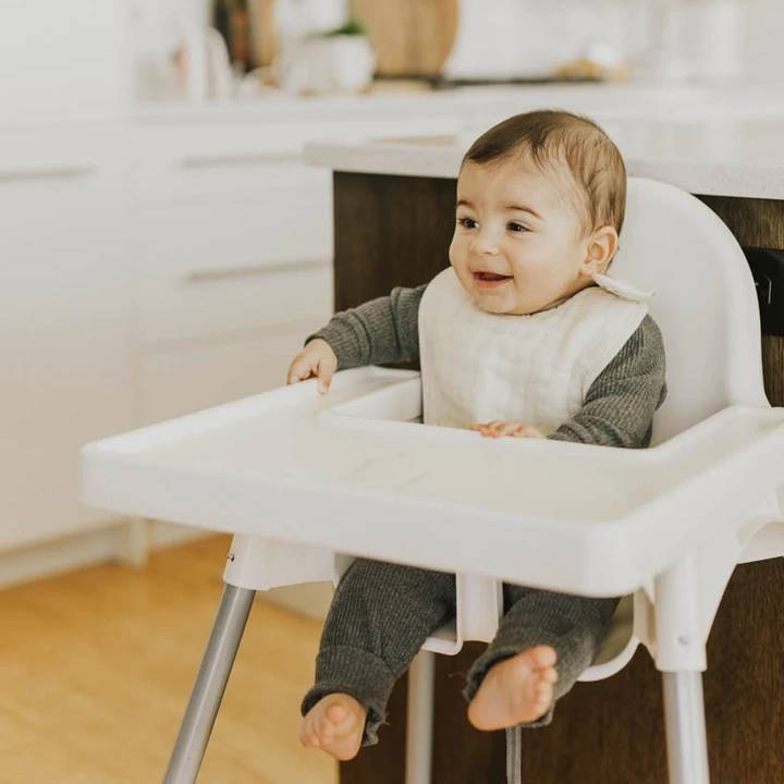 Muslin Classic Bib 3pk - Fern V2