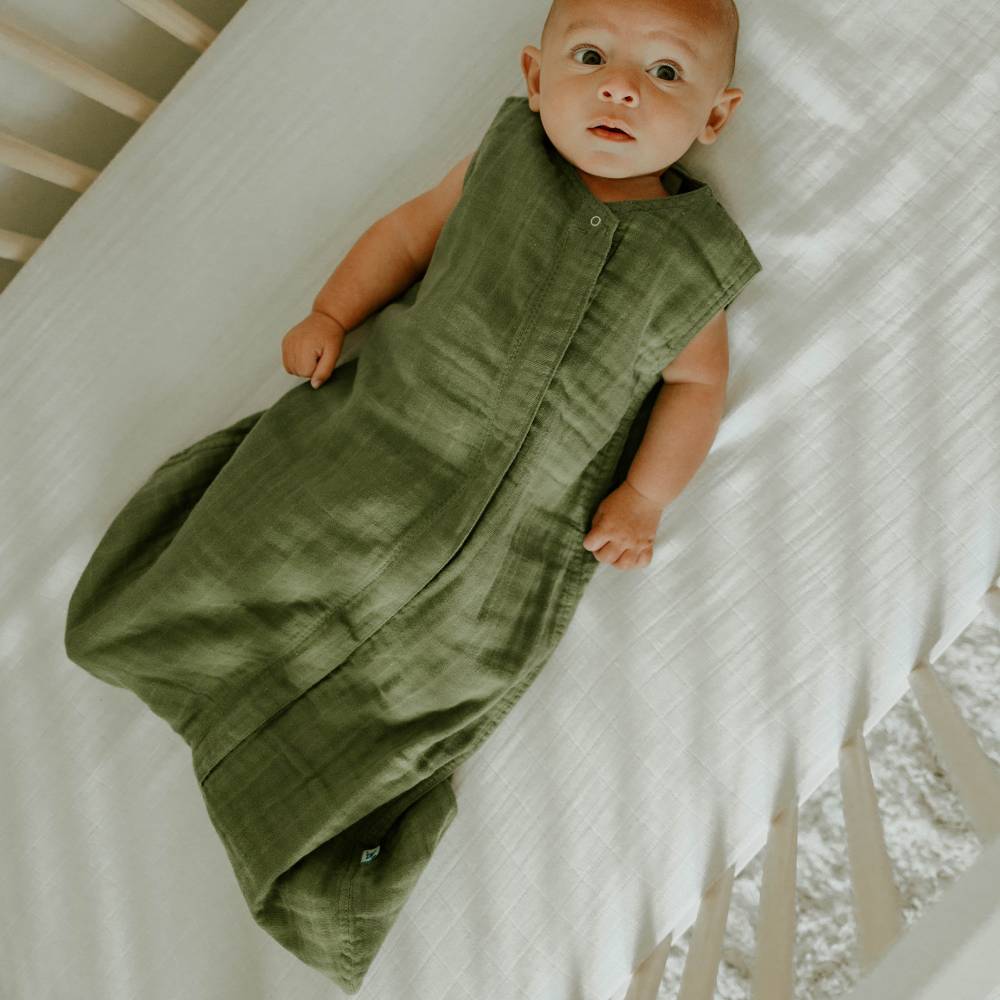 1.0 Muslin Sleeping Bag - Fern