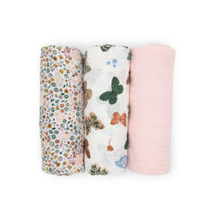 Muslin Swaddle Gift Set - Butterflies
