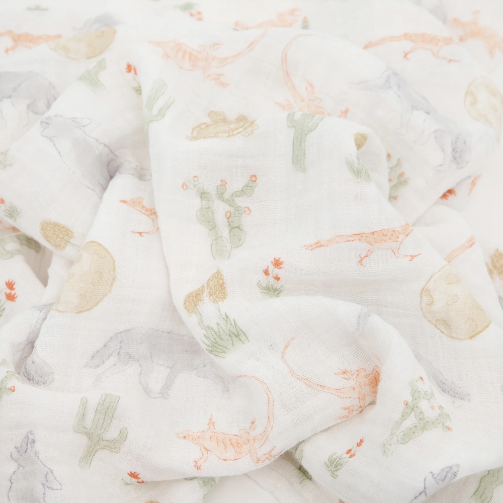 Muslin Swaddle Gift Set - Desert Night Set