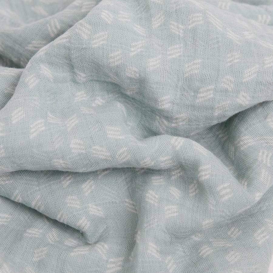 Muslin Swaddle Wrap - Misty Field