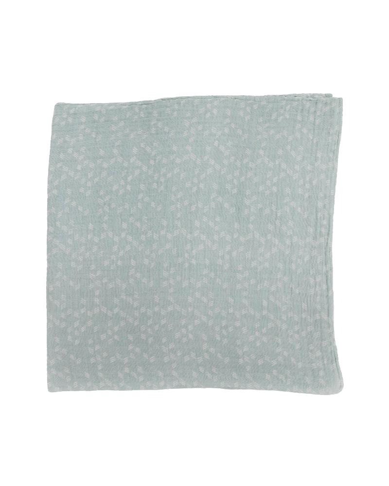 Muslin Swaddle Wrap - Misty Field