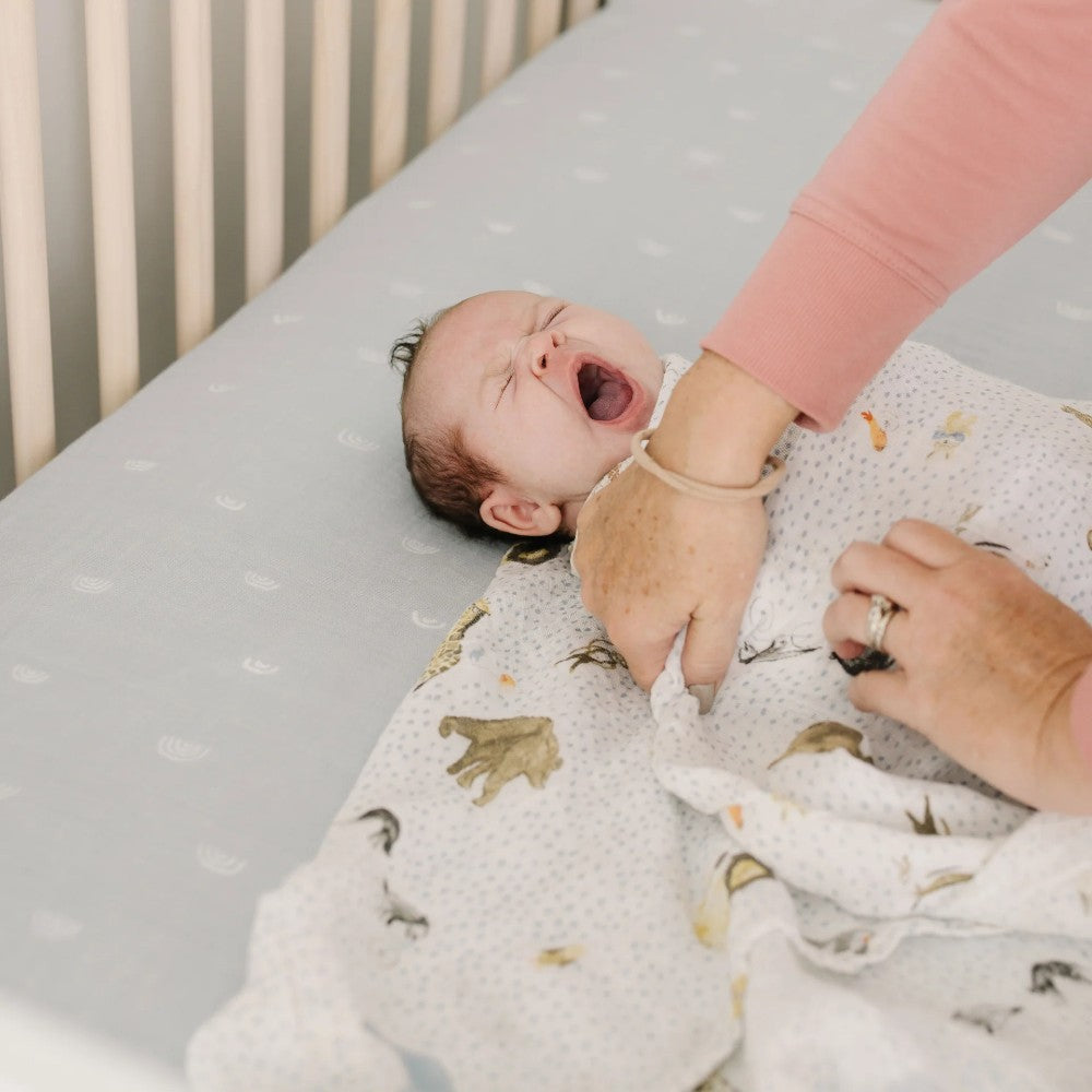 Muslin Swaddle Wrap - Party Animals
