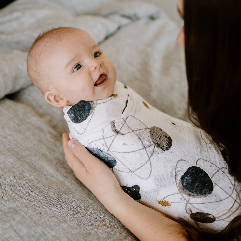 Muslin Swaddle Wrap - Planetary
