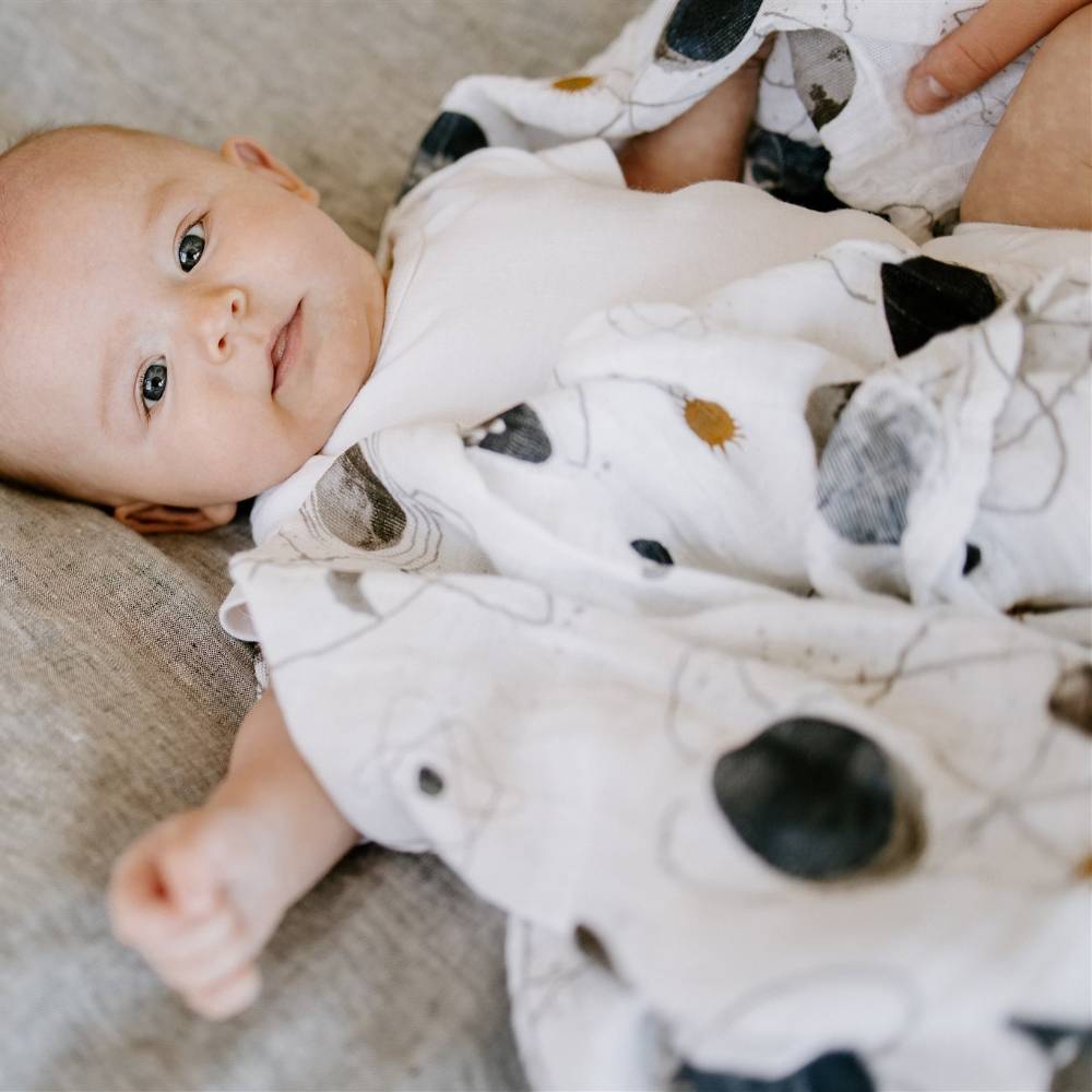 Muslin Swaddle Wrap - Planetary